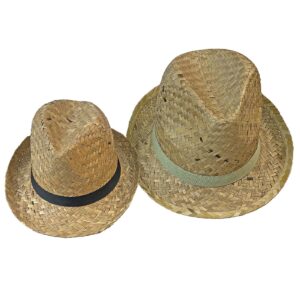 Καπέλο Καβουράκι Ψάθινο Ενηλίκων 31x29cm SummerTiempo 622139