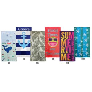 Πετσέτα Θαλάσσης Τυπωμένη Microfiber 70x140cm   245gr SummerTiempo 622154