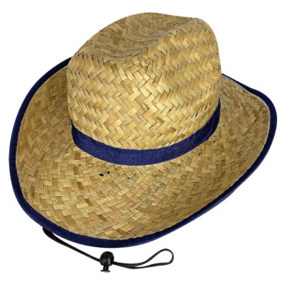 Καπέλο Cowboy Ψάθινο Ενηλίκων ø35,5cm SummerTiempo 62254