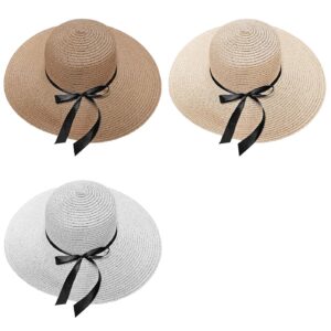 Καπέλο Ψαθόχαρτο με Φιόγκο Γυναικείο φ42cm Φ42cm SummerTiempo 622419