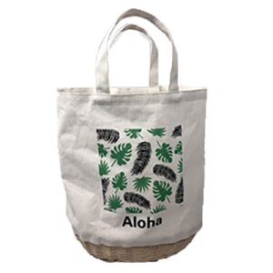 Τσάντα Πουγκί με Πάτο Καλάθι Jungle Υ:36cm Βάση:29x19cm SummerTiempo 622486