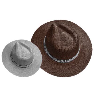 Καπέλο Μονόχρωμο Υφασμάτινη Πλέξη Ενηλίκων ø36cm SummerTiempo 622488