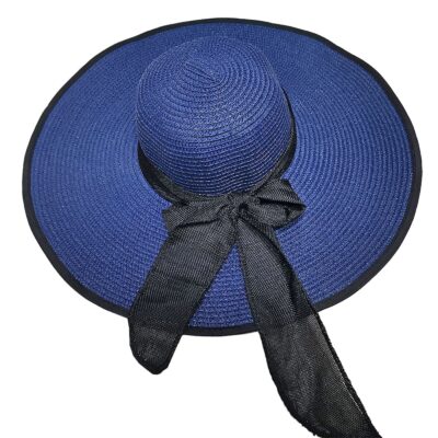 Καπέλο Ψαθόχαρτο με Φιόγκο Γυναικείο ø48cm SummerTiempo 622563