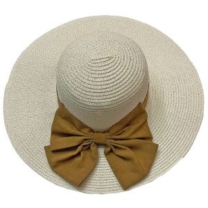 Καπέλο Γυναικείο Ψαθόχαρτο με Μεγάλο Φιόγκο ø42cm SummerTiempo 622747
