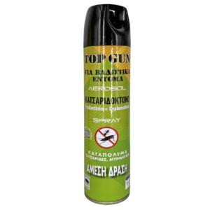 Κατσαριδοκτόνο Spray top gun 300ml Top Gun