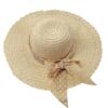 Καπέλο Ψαθόχαρτο Γυναικείο με Πουά Κορδέλα ø43cm SummerTiempo 622917