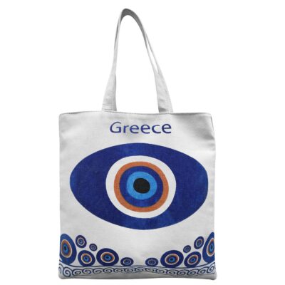 Τσάντα Βαμβακερή Τουριστική Μάτι 40x40x10cm SummerTiempo 622969