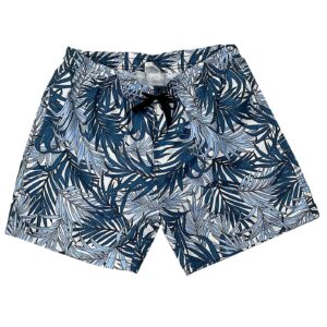 42-2954 Μαγιό Ανδρικό Polyester Τροπικά Φύλλα SummerTiempo 622974