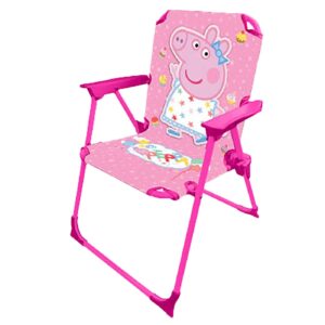Καρεκλάκι Μεταλλικό Αναδιπλούμενο Peppa pig 53x38x27cm Peppa 5013-4234