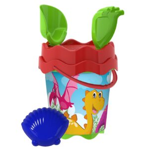 Κουβαδάκι Δεινοσαυράκι φ17cm σετ=5 τεμ Φ17cm SummerTiempo 622995