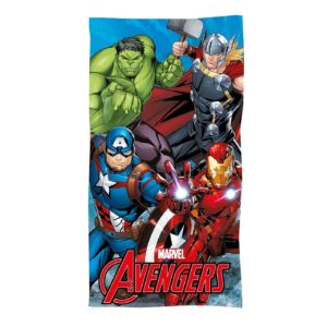 Πετσέτα Θαλάσσης Μικροίνες Avengers 140x70cm Avengers AVE24-4085