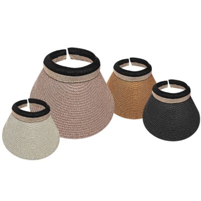 Καπέλο Visor Γυναικείο με Γυαλιστερή Ρίγα  SummerTiempo 623120