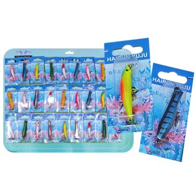 Δόλωμα Ψαράκι Ψεύτικο με Αγκίστρια ~4-7cm SummerTiempo 623126