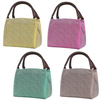 Ψυγείο Ισοθερμικό Τσάντα Ριγέ 22x16x15cm SummerTiempo 623128