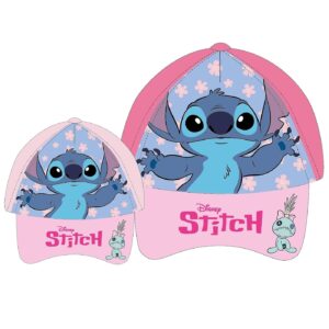Καπέλο Παιδικό Τζόκευ Stitch Girl uv Protection  Stitch LIL24-1515-C