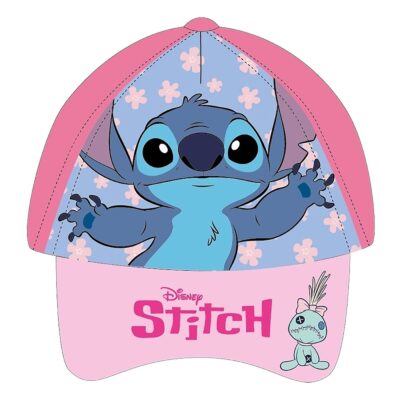 Καπέλο Παιδικό Τζόκευ Stitch Girl uv Protection  Stitch LIL24-1515-C