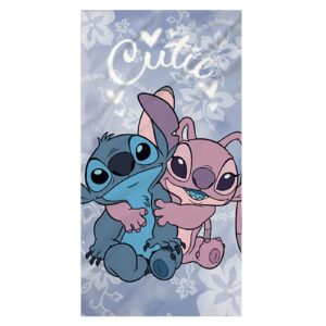 Πετσέτα Θαλάσσης Microfiber Stitch Ροζ 140x70cm Stitch LIL37-6084