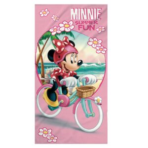 Πετσέτα Θαλάσσης Microfiber Minnie 140x70cm Disney MIN37-6103