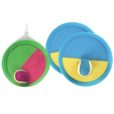 Ρακέτες Velcro Catch Ball σετ με Μπαλάκι ø18,5cm SummerTiempo 623339