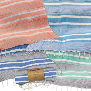 Πετσέτα Θαλάσσης Pestemal Ρόμβοι Ανάγλυφο Ύφασμα ~280g 90x180cm SummerTiempo 623388