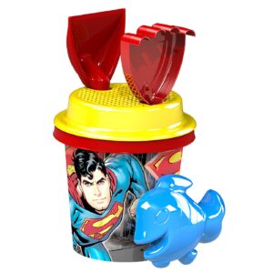 Κουβαδάκι Superman Μικρό σετ=5τεμ Φ14cm Warner Bros WB-C-1704-S
