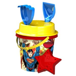 Κουβαδάκι Superman σετ=5τεμ Φ17cm Warner Bros WB-W-1804-S