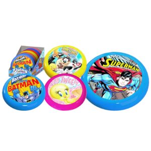 Φρίσμπι Tweety, Looney Tunes, Superman, Batman ø23cm Warner Bros WB-1005-MIX