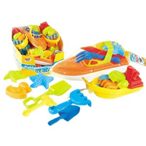 ΒΑΡΚΑ ή ΚΡΙΣ ΚΡΑΦΤ ΣΕΤ=4ΤΕΜ Κρις κράφτ=27x11cm. Βάρκα=22x10cm SummerTiempo 62965