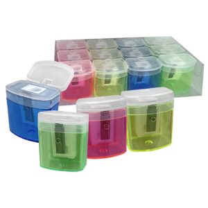 Ξύστρα Βαρελάκι με Θήκη 4x3,5x2cm JustNote 701671