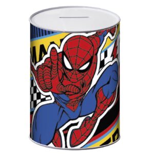 50-2362 Κουμπαράς Μεταλλικός Spiderman 11x8cm Spiderman 8435333896204