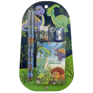 50-2428 Σχολικό σετ με Μπλοκ Δεινόσαυροι 23x14cm JustNote 702448