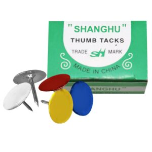 50-2641 Πινέζες Χρωματιστές πακ=50τεμ JustNote 702661