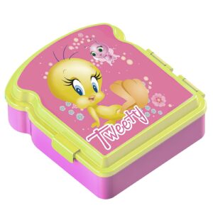 50-3298 Δοχείο Πλαστικό Φαγητού Tweety 16.5x15x5.5cm Warner Bros LS TW 001