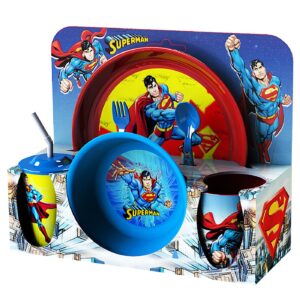 50-3301 Σετ Φαγητού Superman 6τεμ 30x28x11,5cm Warner Bros TW-B-001