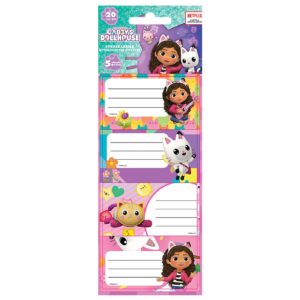 50-3330 Ετικέτες Gabbys σετ=5 Φύλλα 20 Ετικέτες Gabbys Dollhouse 000574076