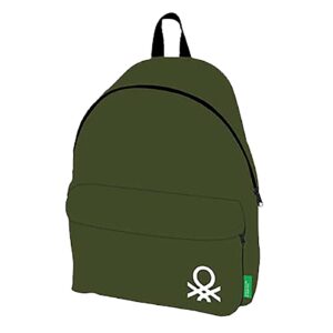 Τσάντα Εφηβική Χακί United Colors of Benetton 41x30x17cm Benetton