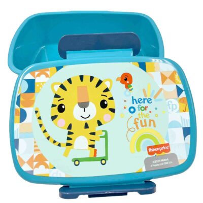 Δοχείο Φαγητού Πλαστικό pp Tiger Fisher Price 900ml 17,5x7x13cm  900ml Gim 571-67265