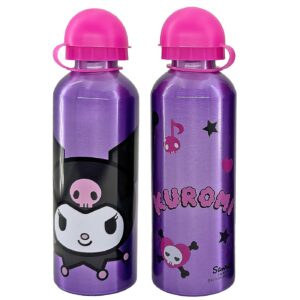 Παγούρι Μεταλλικό Kuromi  500ml 21x6,5cm   500ml Kuromi