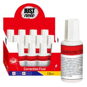 50-456 Διορθωτικό Υγρό Πινέλο 20ml JustNote 70476