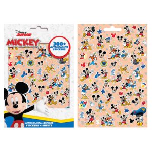 Μπλοκ με 300 Αυτοκόλλητα Mickey 21,5x14,5cm Disney
