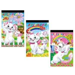 6-725 Άλμπουμ με Στίκερ Σχέδιο Γάτες 24,5x14,5cm JustNote 26745