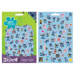 Μπλοκ με 300 Αυτοκόλλητα Lilo & Stitch 21,5x14,5cm Stitch 000564546
