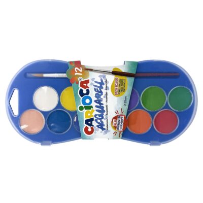 Νερομπογιά 12χρωματα Carioca  Carioca 42404