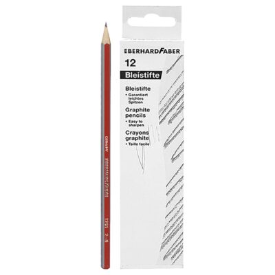 Μολύβι Ριγέ No2=β πακ=12τεμ Νο:2=B Faber 5116-01