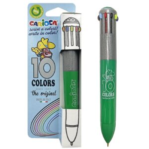 60-727 Στυλό 10 Χρωμάτων Carioca Ballpoint 1.0mm Carioca 41501