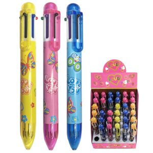 60-75 Στυλό 6 Χρωμάτων Ballpoint 1.0mm JustNote 8095