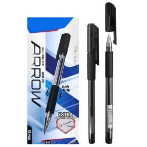 Στυλό Μαύρο Ballpoint με Λάστιχο  JustNote 80805