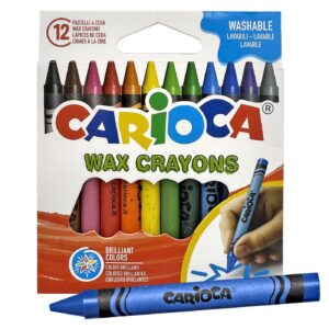 Κηρομπογιά Carioca σετ=12χρωμ.  Carioca 42365