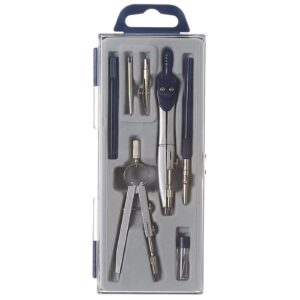 Σετ με 2 Διαβήτες 7τεμ Διαβήτης=11,5cm, γεωμετρικός=10cm JustNote 8152