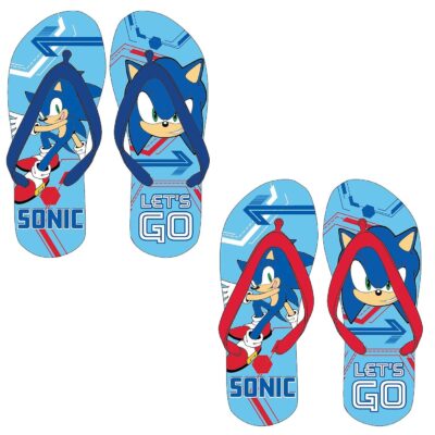 Σαγιονάρες Παιδικές Sonic 4 Ζευγ(26-27) + 4 Ζευγ(28-30) + 2Ζευγ(30-32)+2Ζευγ(33-34) Sonic SON24-3961